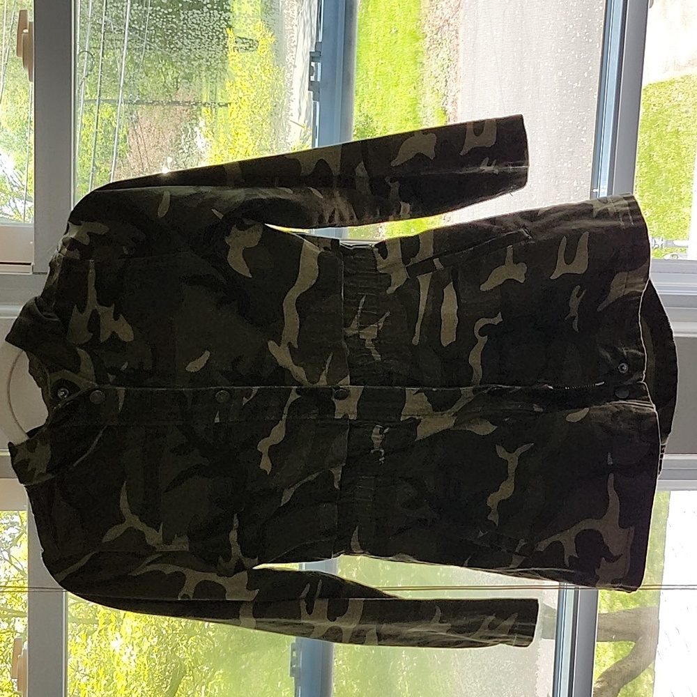 C&C California Brand Girl's Army Fatigue Jacket